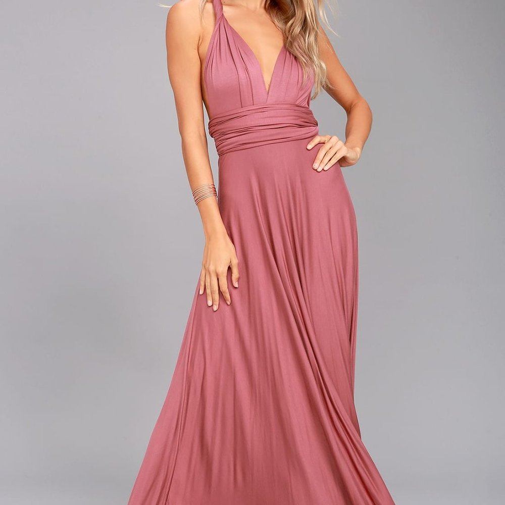 Lulus Tricks of the Trade Convertible Dress - Never worn